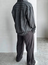 RT No. 13061 STRIPED BUTTON-UP SHIRT