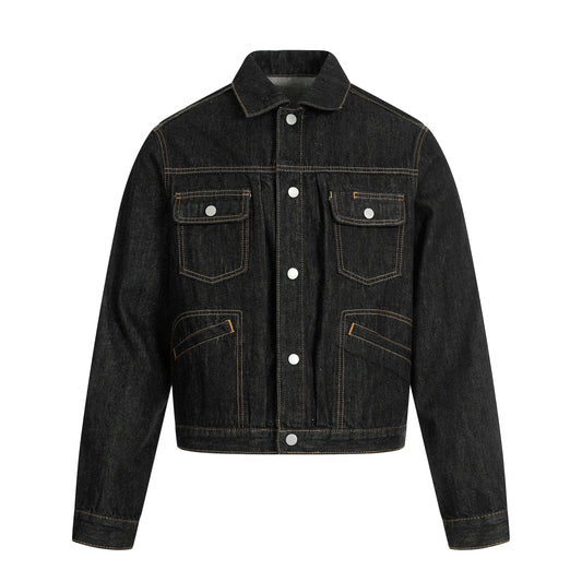 RT No. 50134 KAGE BLACK DENIM JACKET