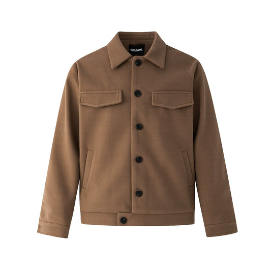 RT No. 33023 WOOLEN BUTTON-UP JACKET
