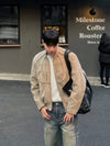 RT No. 32084 RECONSTRUCTED SUEDE ZIP JK