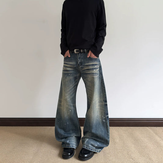 RT No. 40805 RODEO WHISKER WASHED DENIM JEANS