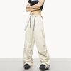 RTK (W) No. 501 DRAWSTRING WIDE STRAIGHT PANTS