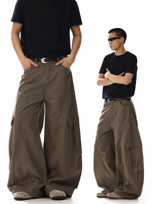 RT No. 18713 RECONSTRUCTED SCIMITAR CARGO PANTS