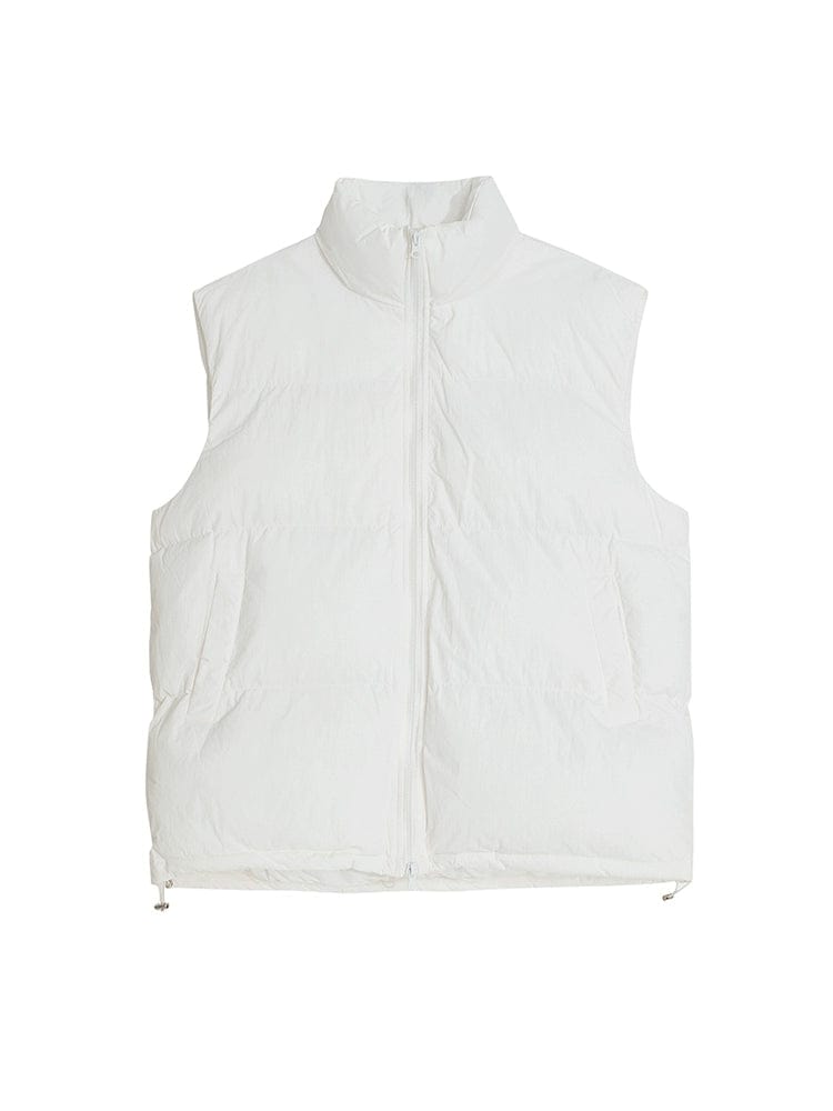 RT No. 12012 STAND COLLAR PUFFER VEST