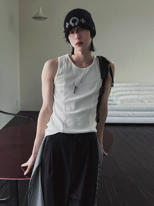 RT No. 12652 KNIT SLIM TANK TOP