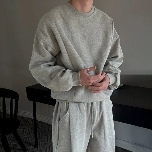 RT No. 11523 BLANK SWEATER & STRAIGHT SWEATPANTS