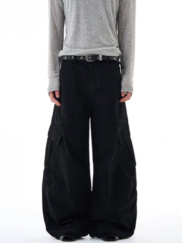 RT No. 32822 BAGGY STRAIGHT CARGO PANTS