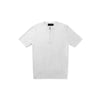RT No. 19015 SLIM HALF ZIP KNIT SHORT SLEEVE