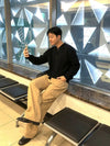 RT No. 32072 KNITWEAR HENRY COLLAR SWEATER
