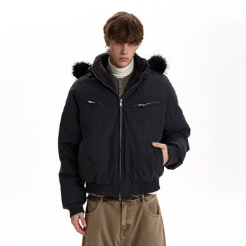 RT No. 55004 DUCK DOWN FUR COLLAR JACKET