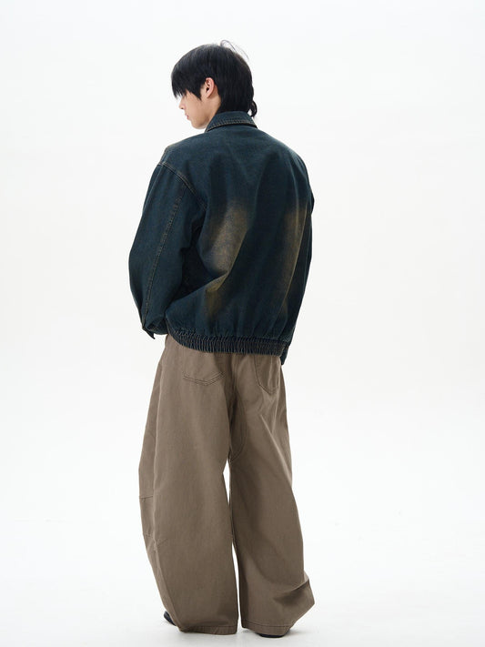 RT No. 12417 RETRO BLUE COLLAR DENIM JK