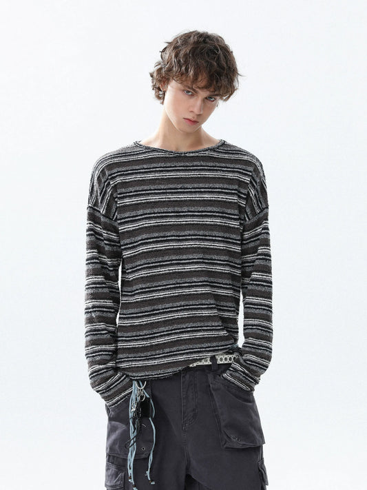 RT No. 50221 KNITWEAR STRIPE LONGSLEEVE