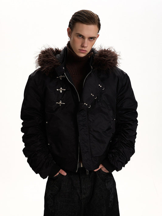 RT No. 55008 FUR KNIGHT BUCKLE INDUSTRIAL JACKET