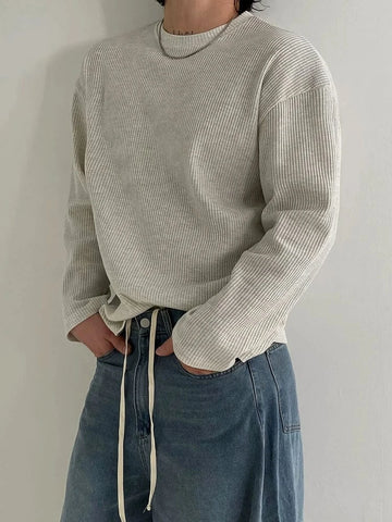 RT No. 31084 WAFFLE KNIT LONGSLEEVE