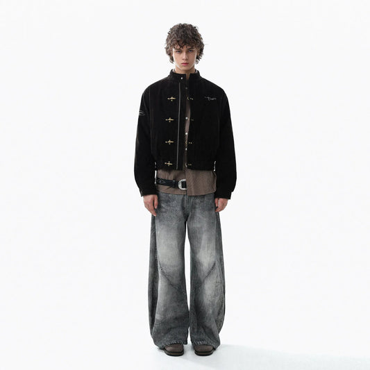 RT No. 50316 KINGDOM KNIGHT BUCKLE COLLAR JACKET