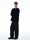 RT No. 20000 IRREGULAR HENRY COLLAR LONG SLEEVE