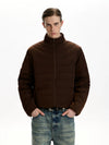 RT No. 50043 RIBBED COLLAR DUCK DOWN JACKET