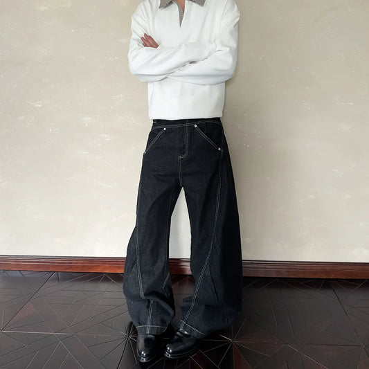 RT No. 40846 RECONSTRUCTED YORU SCIMITAR DENIM JEANS