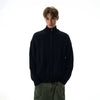 RT No. 42011 KNITWEAR TWIST ZIPPER SWEATER