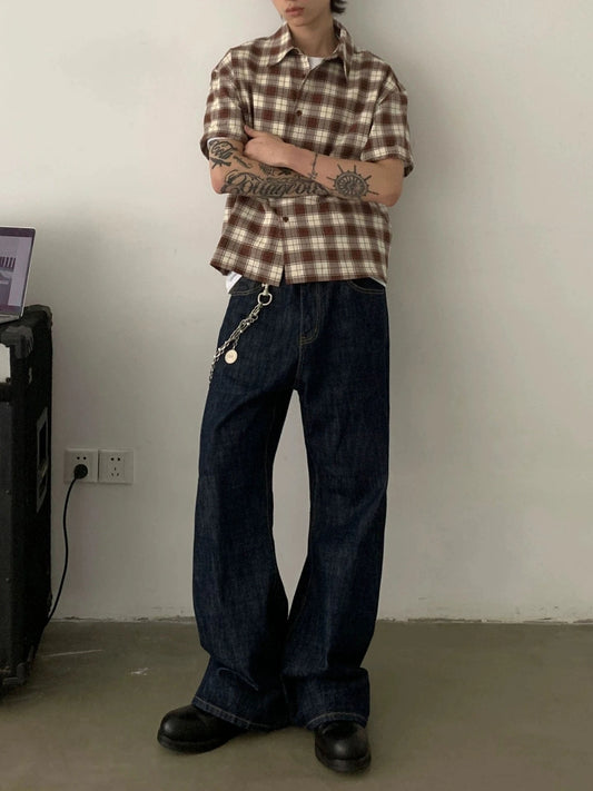 RT No. 19704 OG BLUE DENIM STRAIGHT JEANS