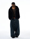 RT No. 19533 RECONSTRUCTED ZIP UP HOODIE