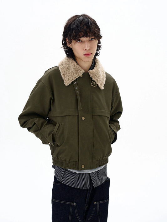 RT No. 29000 GREEN FLEECE COLLAR JK