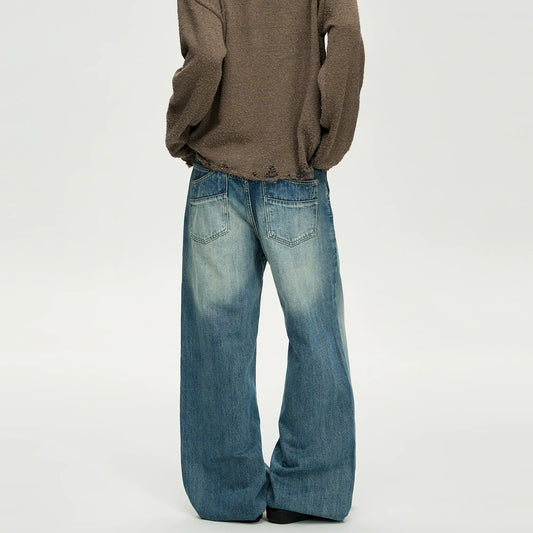 RT No. 40832 WHISKER WASHED DENIM JEANS