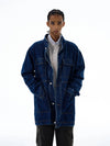 RT No. 19549 OVERSIZE NAVY BLUE DENIM JK