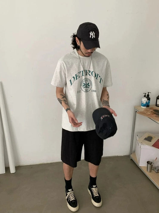 RT No. 18857 DETROIT LETTERED TEE