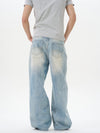 RT No. 12259 BLUE DENIM STRAIGHT JEANS