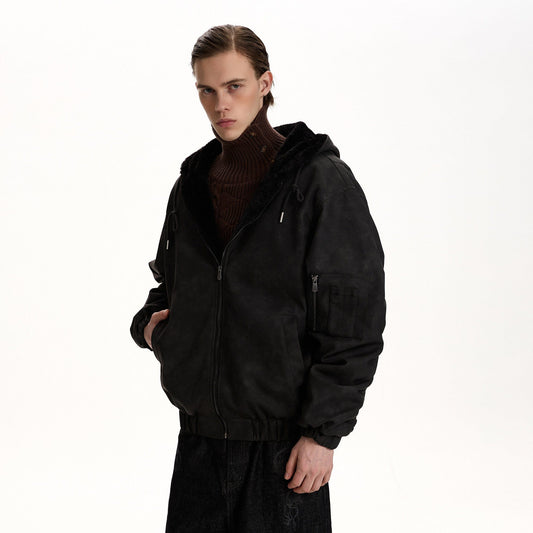 RT No. 58012 KAZE LEATHER ZIPPER JACKET