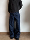 RT No. 18019 DARK BLUE STRAIGHT DENIM JEANS