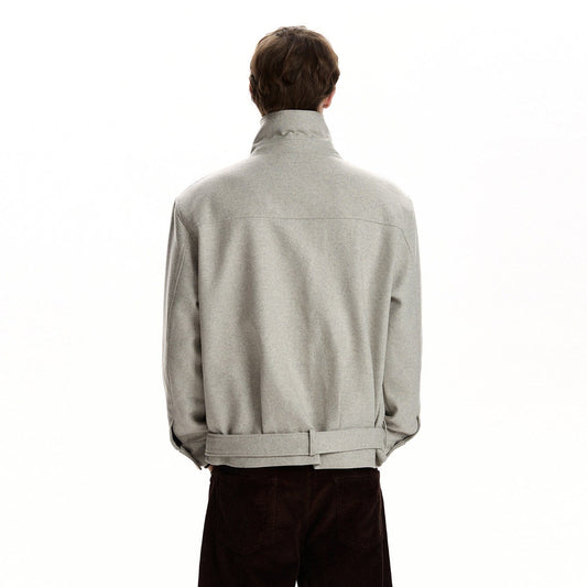 RT No. 59056 WOOLEN TRENCH COLLAR JACKET