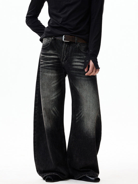 RT No. 55109 WHISKER SCIMITAR DENIM JEANS