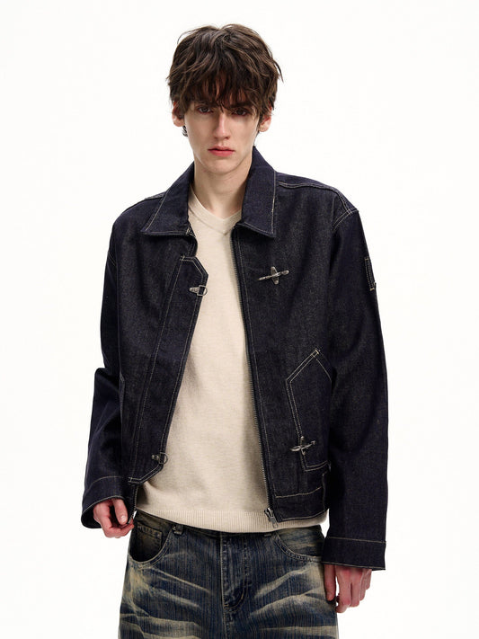 RT No. 50510 KNIGHT BUCKLE DENIM JACKET