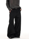 RT No. 55114 SILHOUETTE BAGGY STRAIGHT PANTS