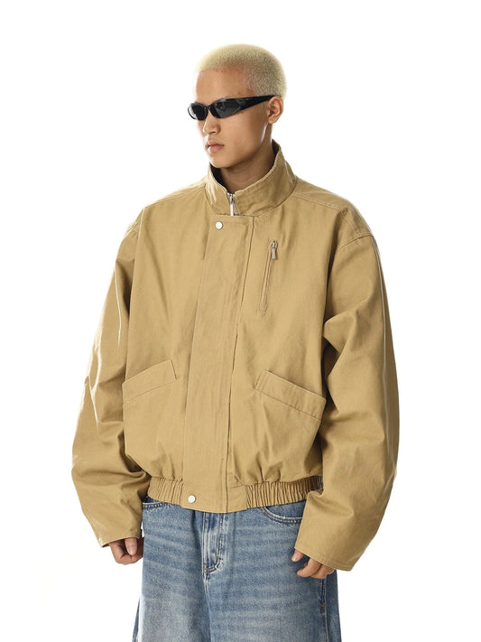 RT No. 28012 KHAKI SORA ZIP JK