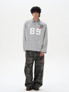 RT No. 12256 CAMO STRAIGHT FIT PANTS