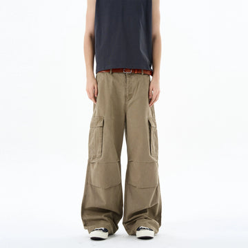 RT No. 18195 CARGO WIDE STRAIGHT PANTS