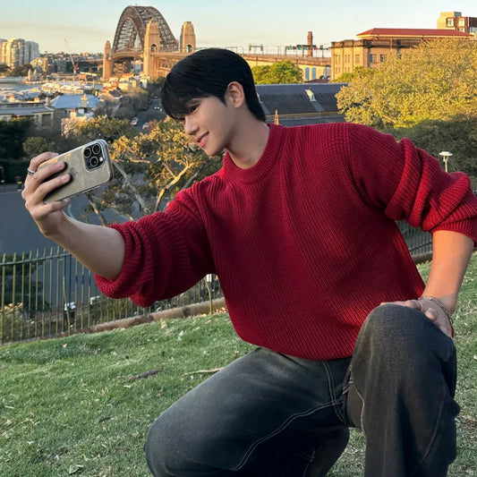 RT No. 33013 KNITWEAR CREWNECK SWEATER