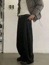 RT No. 18871 BLACK SCIMITAR STRAIGHT DENIM JEANS