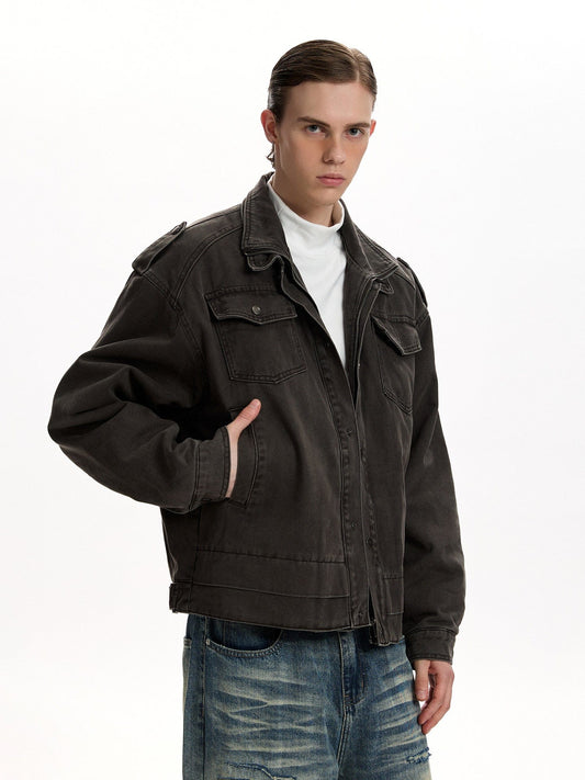 RT No. 50424 UTILITY DOUBLE COLLAR JACKET