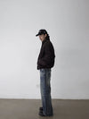 RT No. 32065 WHISKER WASH DENIM STRAIGHT JEANS