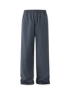 RT No. 18182 GRAY BLUE STRAIGHT PANTS