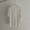 RT No. 19007 BUTTON-UP HENRY COLLAR SHORT SLEEVE