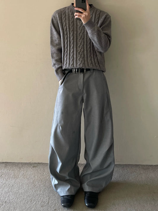 RT No. 50256 SCIMITAR WIDE SUIT PANTS