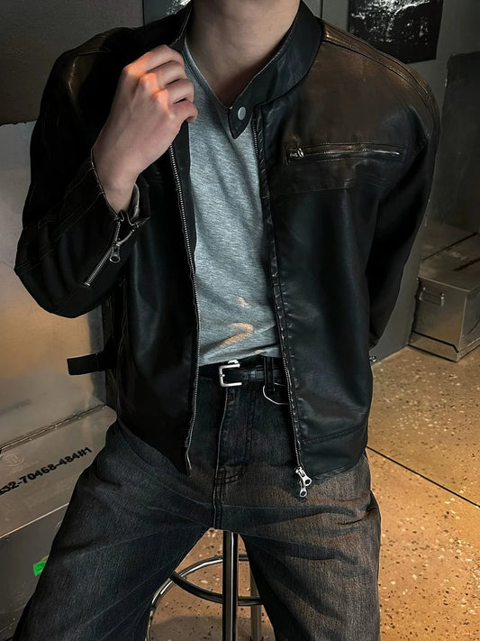RT No. 31069 LEATHER BIKER JK