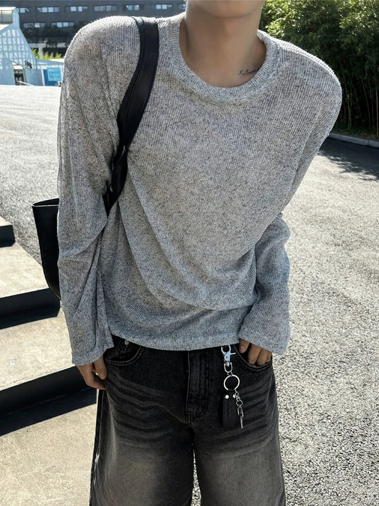 RT No. 13033 KNIT MESH SWEATER