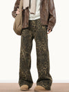 RTK (W) No. 511 LEOPARD STRAIGHT PANTS