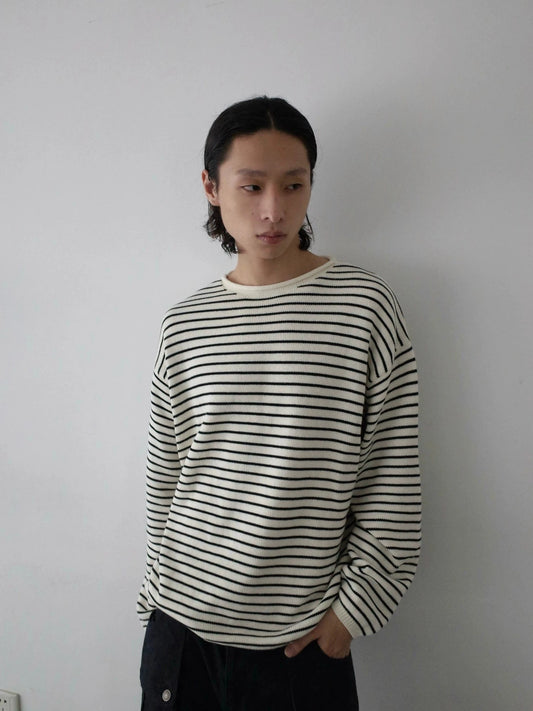 RT No. 29150 KNIT STRIPED LONGSLEEVE
